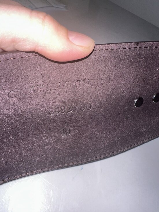 Roper Womens Wide Tapered Belt Sz M Brown Leather Crackle Studded Western USA main image 9